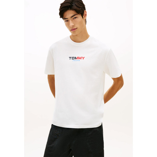 Tommy Hilfiger Ανδρική κοντομάνικη μπλούζα Back Logo Relaxed Jersey T-Shirt